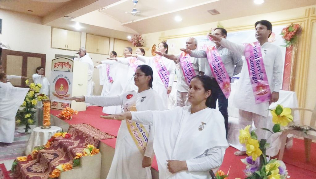 “Social service campaign – Jammu to Mumbai – 28th April to 16th June, 2019″ reached Amravati on 30 May 2019.