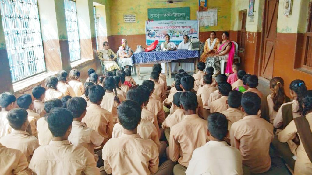 Programs in various schools of Jhalawar under Mharo Rajasthan Samruddh Rajasthan campaign