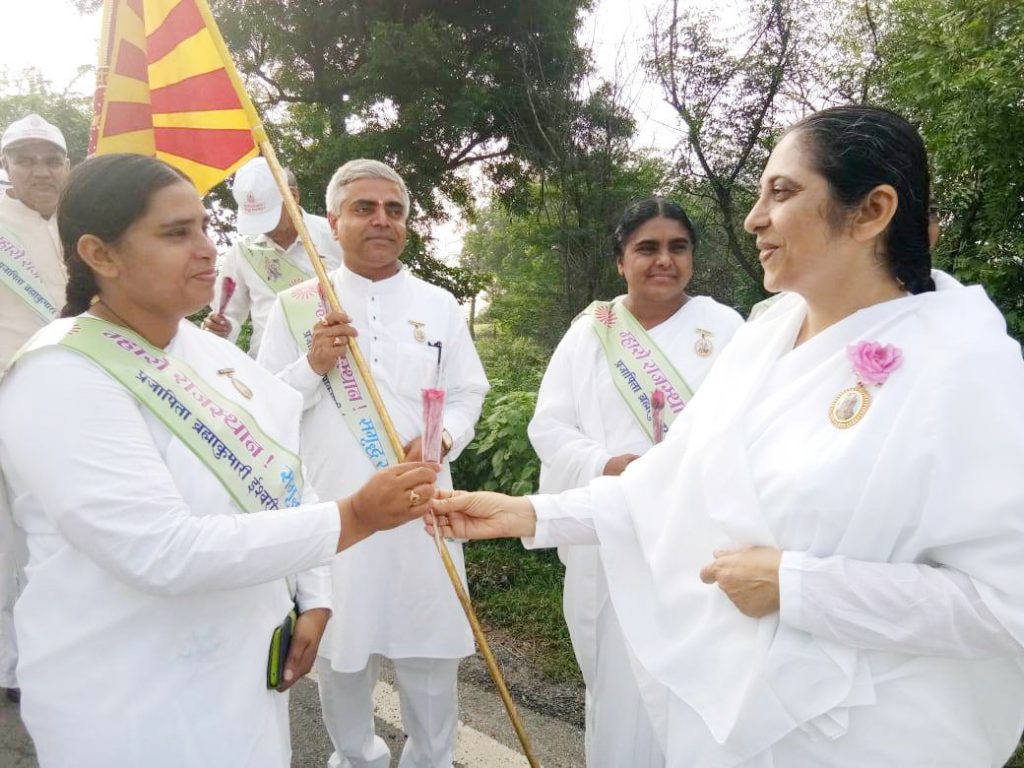 म्हारो राजस्थान समृद्ध राजस्थान अभियान का सागवाड़ा में भव्य स्वागत