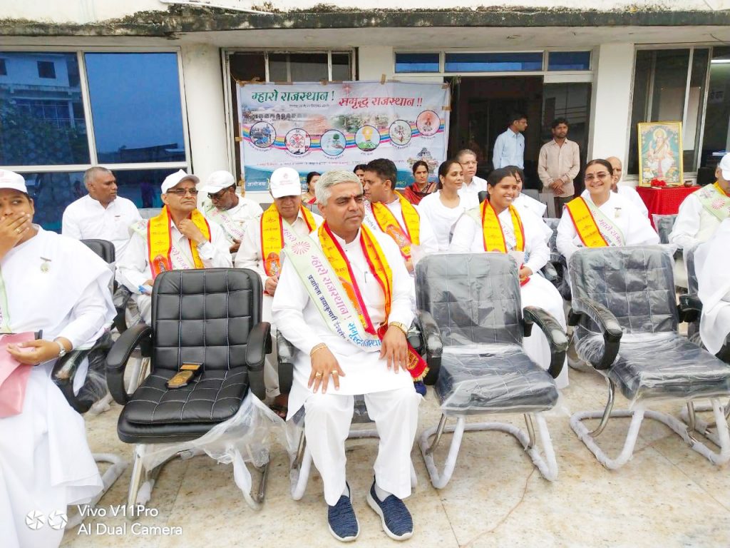 म्हारो राजस्थान समृद्ध राजस्थान अभियान के अंतर्गत बांसवाड़ा के माँ सरस्वती विद्या मंदिर, घाटोल में स्वच्छता और पर्यावरण के विषय पर कार्यक्रम