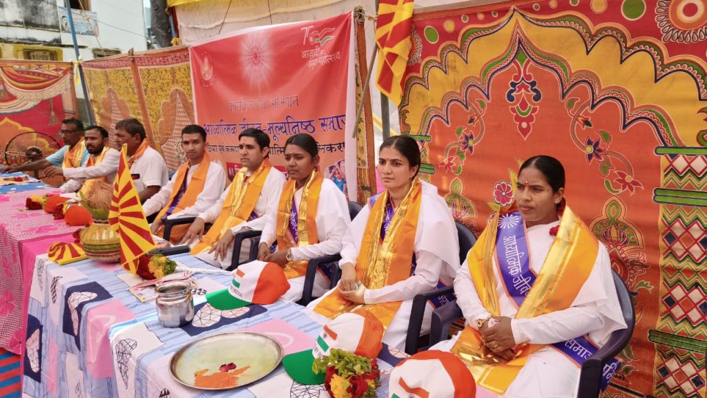 ब्रह्माकुमारीज द्वारा समाज सेवा प्रभाग के तरफ से ग्राम रणोली मैं आज कार्यक्रम आयोजित किया गया।